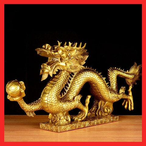 Rồng phong thủy đồng nguyên chất