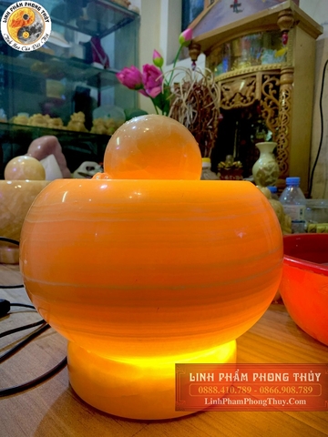 Phong thủy luân ngọc hoàng long cao 27cm – SP001265