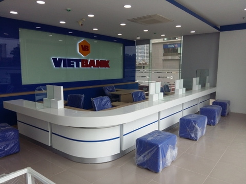 Thi công Nội thất Phòng giao dich Vietbank Tố Hữu