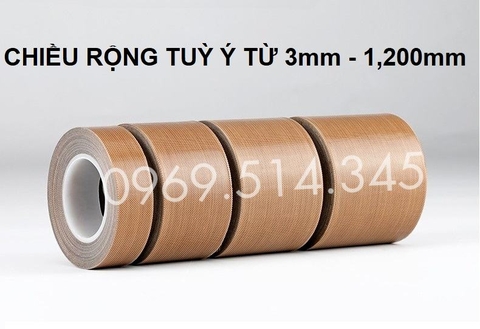 Băng dính vải chịu nhiệt cao Teflon