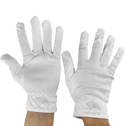 Găng tay vải thun siêu mịn Microfiber phòng sạch