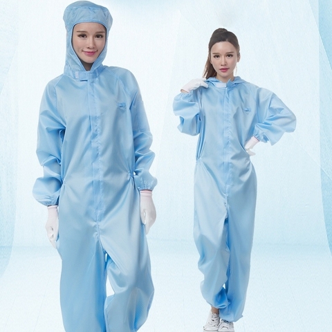 Quần áo phòng sạch chống tĩnh điện Quần áo phòng sạch chống tĩnh điện