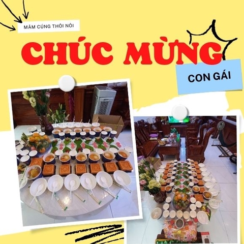 Mâm Cúng Thôi Nôi Trọn Gói Tại Huyện Củ Chi