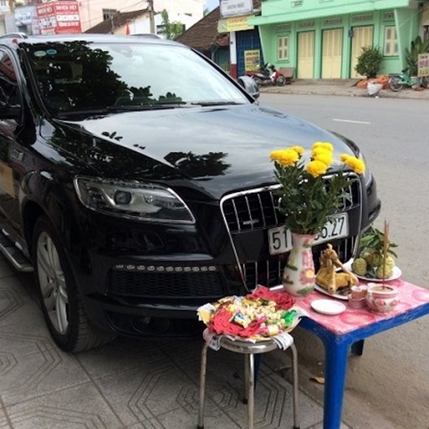 BÀI VĂN KHẤN & MÂM CÚNG XE