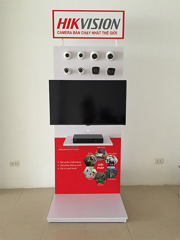 5 bước lắp kệ demo camera Hikvision chuyên nghiệp đại lý/cửa hàng nào cũng nên biết