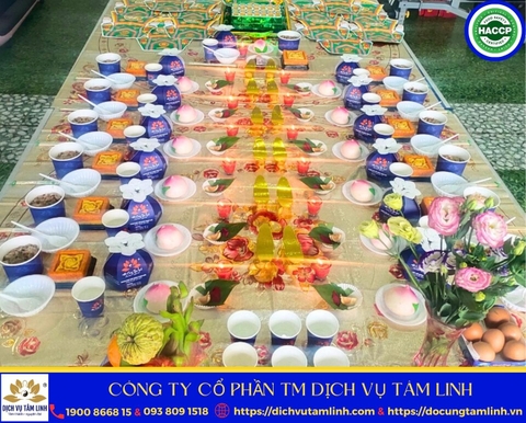 Mâm Cúng Mụ Tạ Lễ & Cảm Ơn Gia Tiên