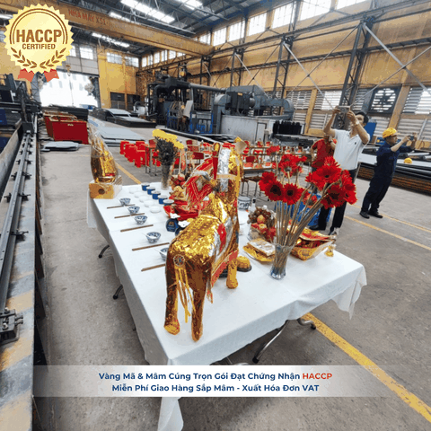 Mâm Cúng Động Thổ Đầy Đủ