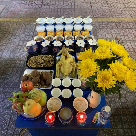 Mâm Cúng Cô Hồn Mặn Đầy Đủ – Chuẩn Lễ