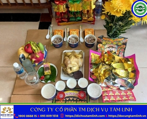 Mâm Cúng Ông Táo Đầy Đủ