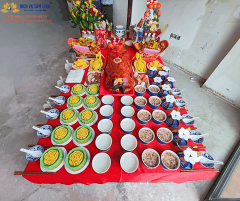 Mâm Cúng Động Thổ Luxury