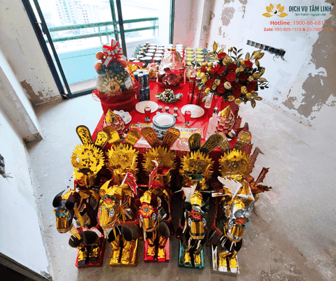 Mâm Cúng Động Thổ Luxury