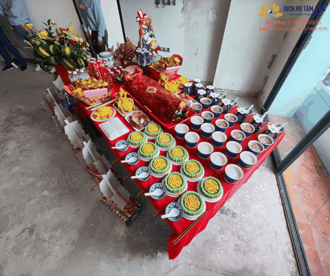 Mâm Cúng Động Thổ Luxury