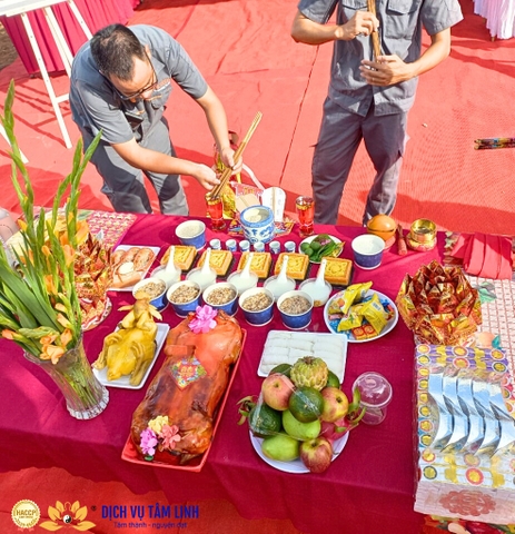 Mâm Cúng Động Thổ Cao Cấp