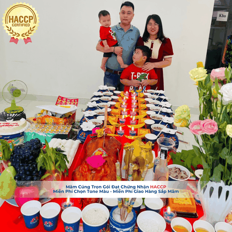 Mâm Cúng Thôi Nôi Luxury