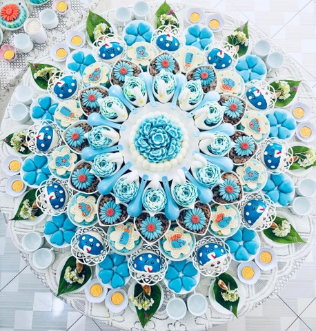 Mâm Cúng Đầy Tháng Bé Trai Trọn Gói