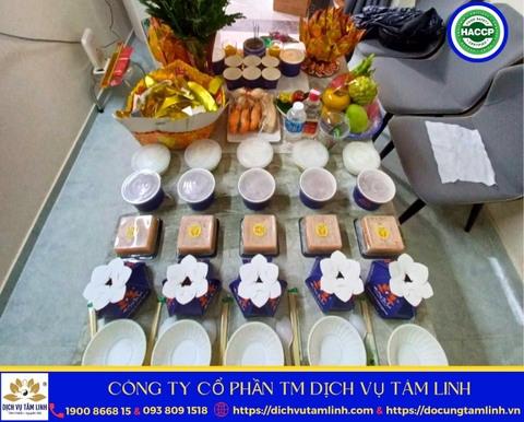 Mâm Cúng Nhập Trạch Chay