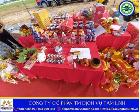 Mâm Cúng Tổ Nghề Xây Dựng Luxury