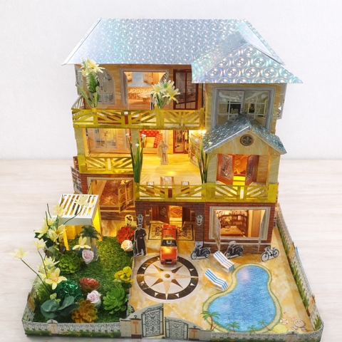 Biệt Thự TL2 Làm Theo Yêu Cầu ( Thêm sân vườn, Đèn, Mái....)