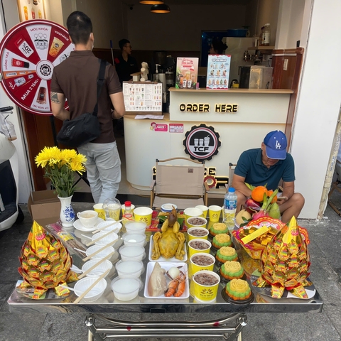 Mâm Cúng Khai Trương Gọn Nhẹ