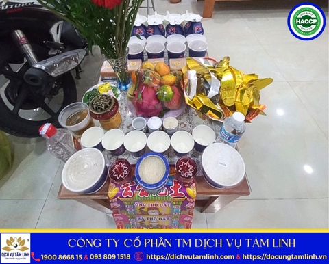 Mâm Cúng Nhập Trạch Chay