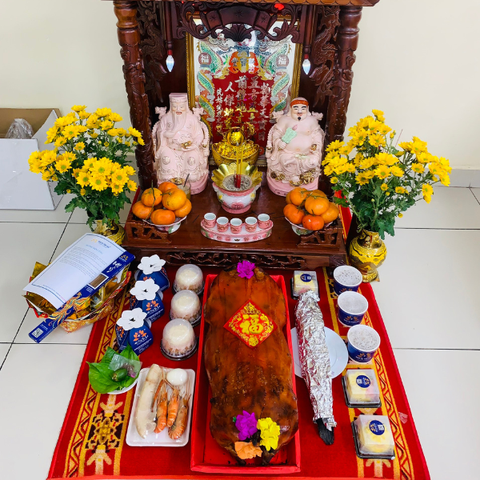 Mâm cúng Thần Tài LUXURY 6868