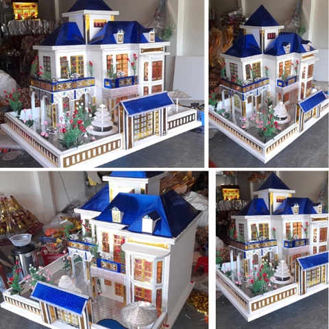 Biệt thự sân vườn vàng mã VIP7 (Mẫu đặt làm thủ công - Đặt trước 12 - 15 ngày)