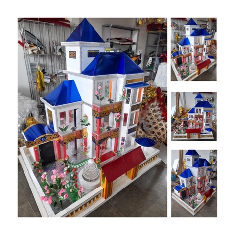 Biệt thự sân vườn vàng mã VIP8 (Mẫu đặt làm thủ công - Đặt trước 12 - 15 ngày)