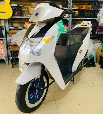 Xe Máy SH làm theo yêu cầu (Mẫu đặt làm thủ công - Đặt trước 7 - 10 ngày)