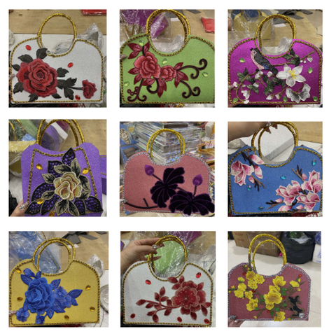 Túi xách vàng mã kiểu truyền thống