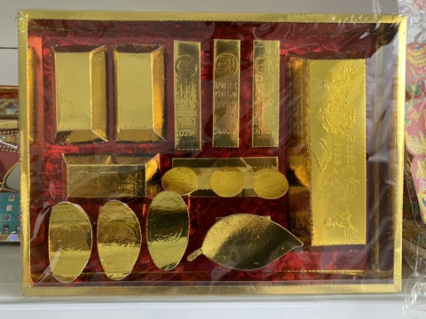 Khay vàng vạn lượng (Vàng mã)