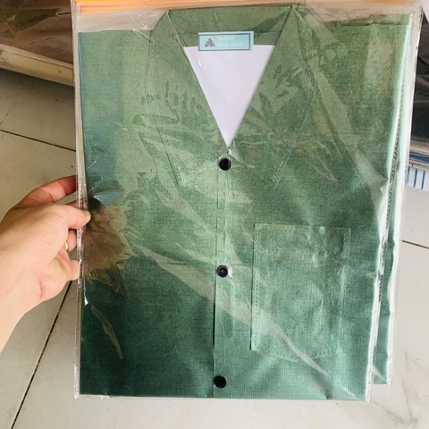 Bộ áo Sơ mi Nam vàng mã cao cấp, hàng túi đẹp