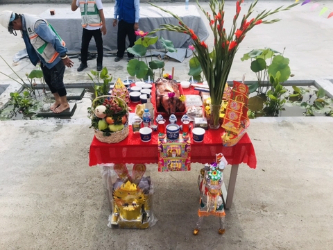 Mâm Cúng Động Thổ Cao Cấp
