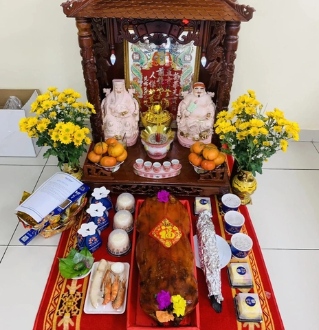 Mâm cúng Thần Tài LUXURY 6868