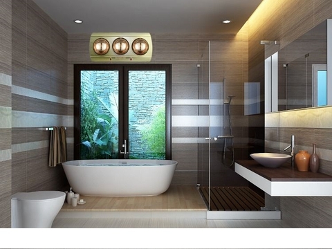 Đèn sưởi phòng tắm- sự lựa chọn tuyệt vời cho mùa đông