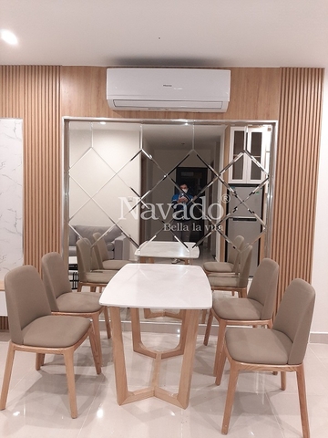 Gương ghép bàn ăn kiểu dáng Navado