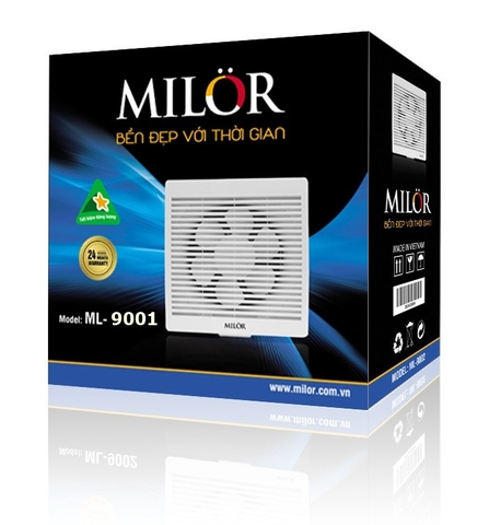 Quạt thông gió Milor siêu bền ML 9001