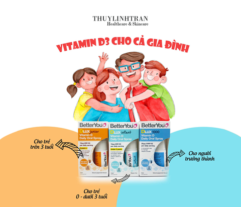 VITAMIN D3 CHO CẢ GIA ĐÌNH