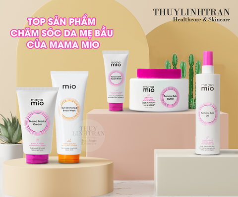 Top các sản phẩm chăm sóc da mẹ bầu của Mama Mio