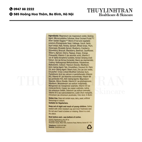 NATURE'S WAY Alive Women's Energy 30 viên