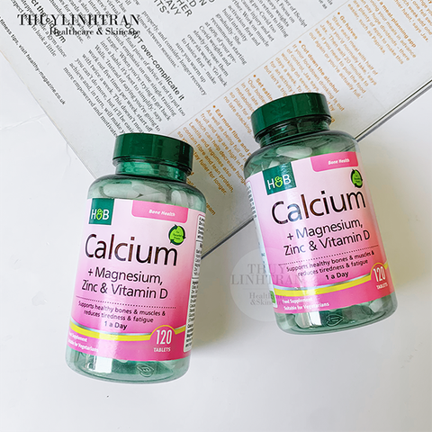 H&B Calcium + Magnesium, ZinC & Vit D3