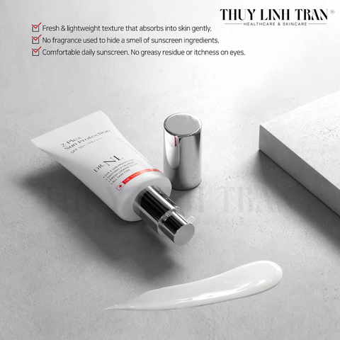 DR.NL 2-Plex Sun Protection SPF 50+ 50ml/Kem chống nắng phổ rộng