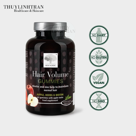 NEW NORDIC Hair Volume Gummies 60v