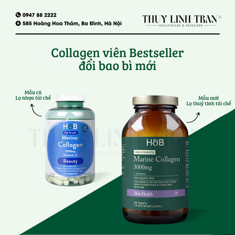 H&B Marine Collagen 180v