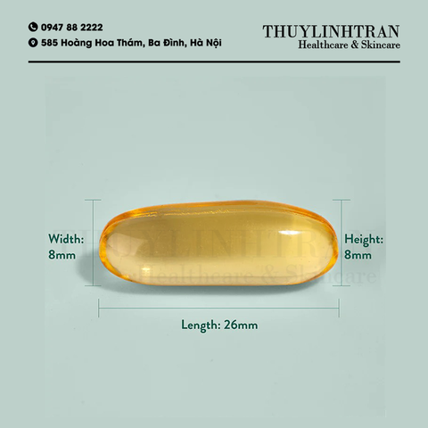 H&B Omega3 1200mg with Vitamin D3 120v