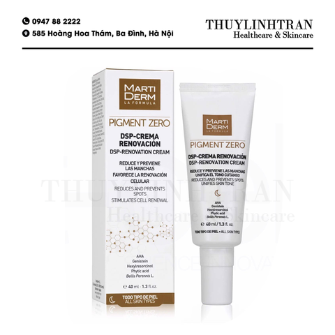Martiderm Pigment Zero DSP Renovation Cream