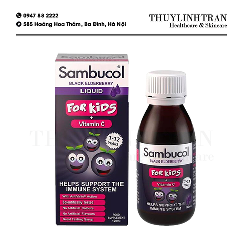 SAMBUCOL Liquid for Kids 120ml