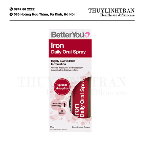 BETTERYOU Iron Daily Oral Spray 25ml