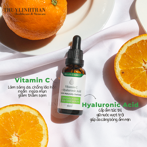 H&B Vitamin C + Hyaluronic Acid Serum 30ml