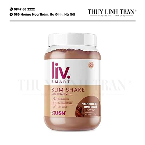 USN Liv Smart Slim Shake 550gr/Bữa ăn thay thế khoa học