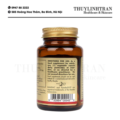 SOLGAR Coenzyme Q-10 (CoQ-10) 200mg 30v